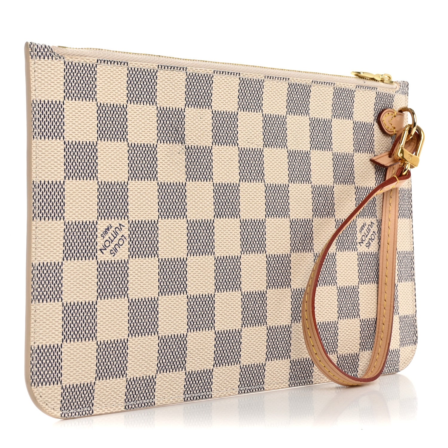 Louis Vuitton Damier Azur Neverfull MM GM Pochette 3 of 14
