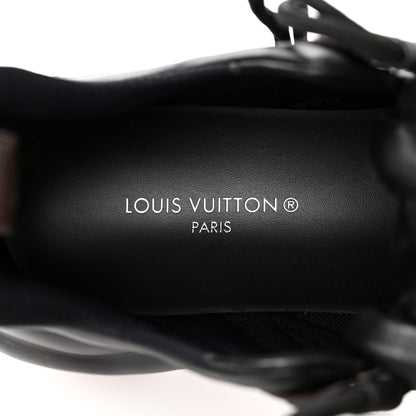 Louis Vuitton Calfskin Patent Monogram LV Archlight Sneakers 39 Black 8 of 9