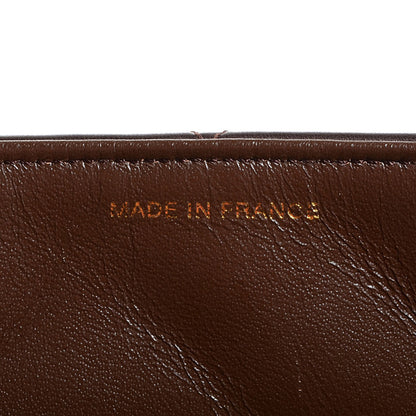 Chanel Lambskin Quilted Flap Shoulder Bag Brown 9 of 10