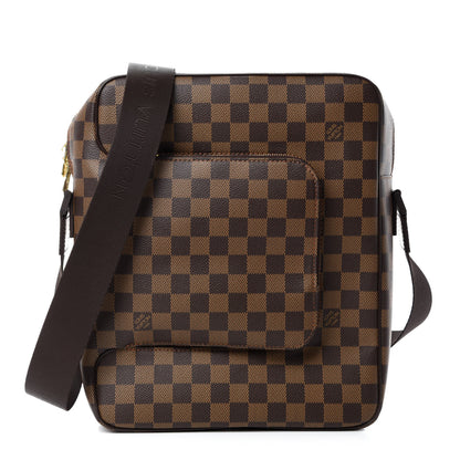Louis Vuitton Damier Ebene Olav MM Messenger Bag 1 of 10