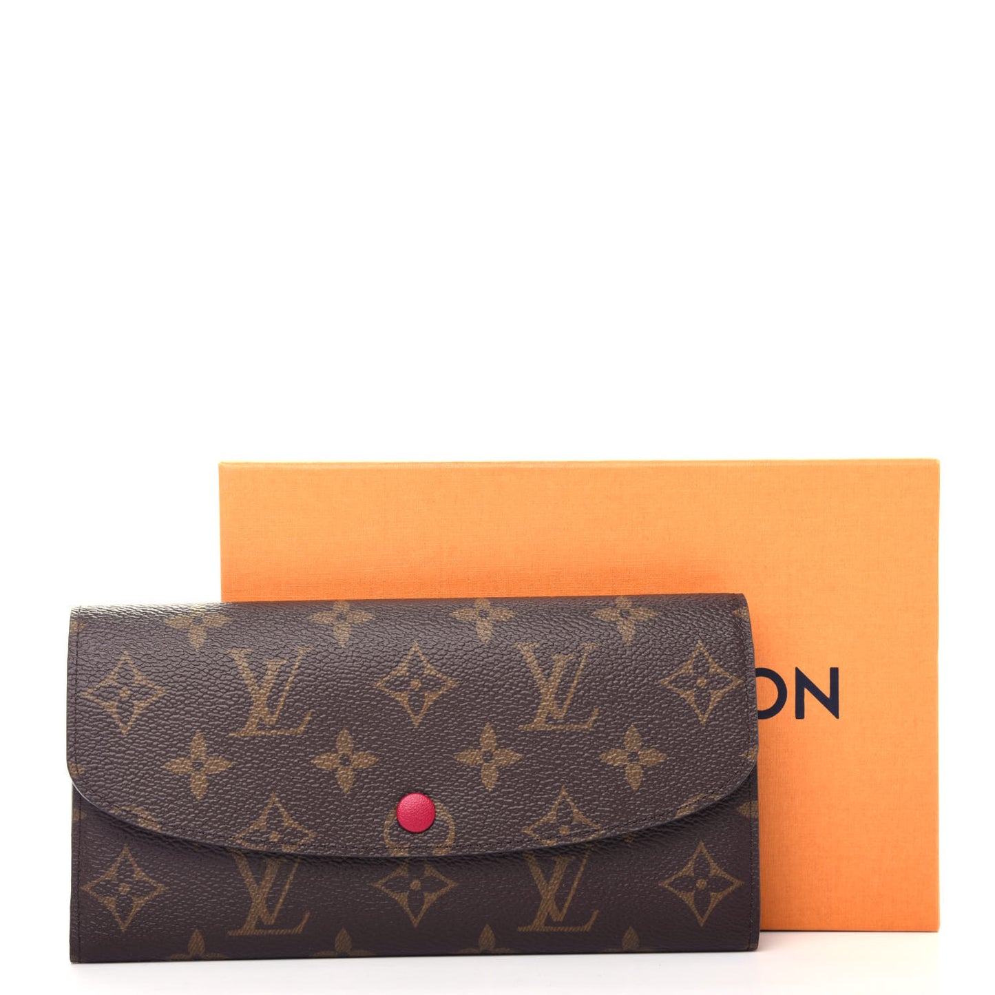 Monogram Emilie Wallet Fuchsia