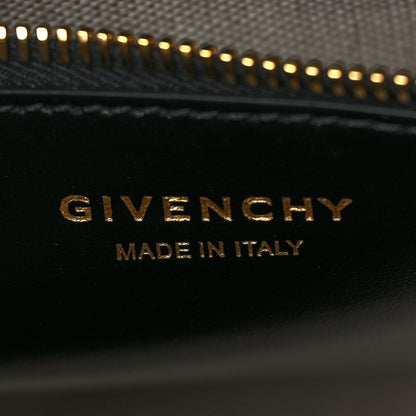 Givenchy Embroidered Canvas Mini Lock Antigona Shoulder Bag Black 5 of 5