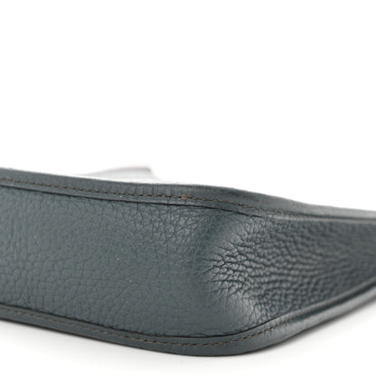 Hermes Taurillon Clemence Amazone Evelyne TPM Bleu Orage Bleu Brume 10 of 12