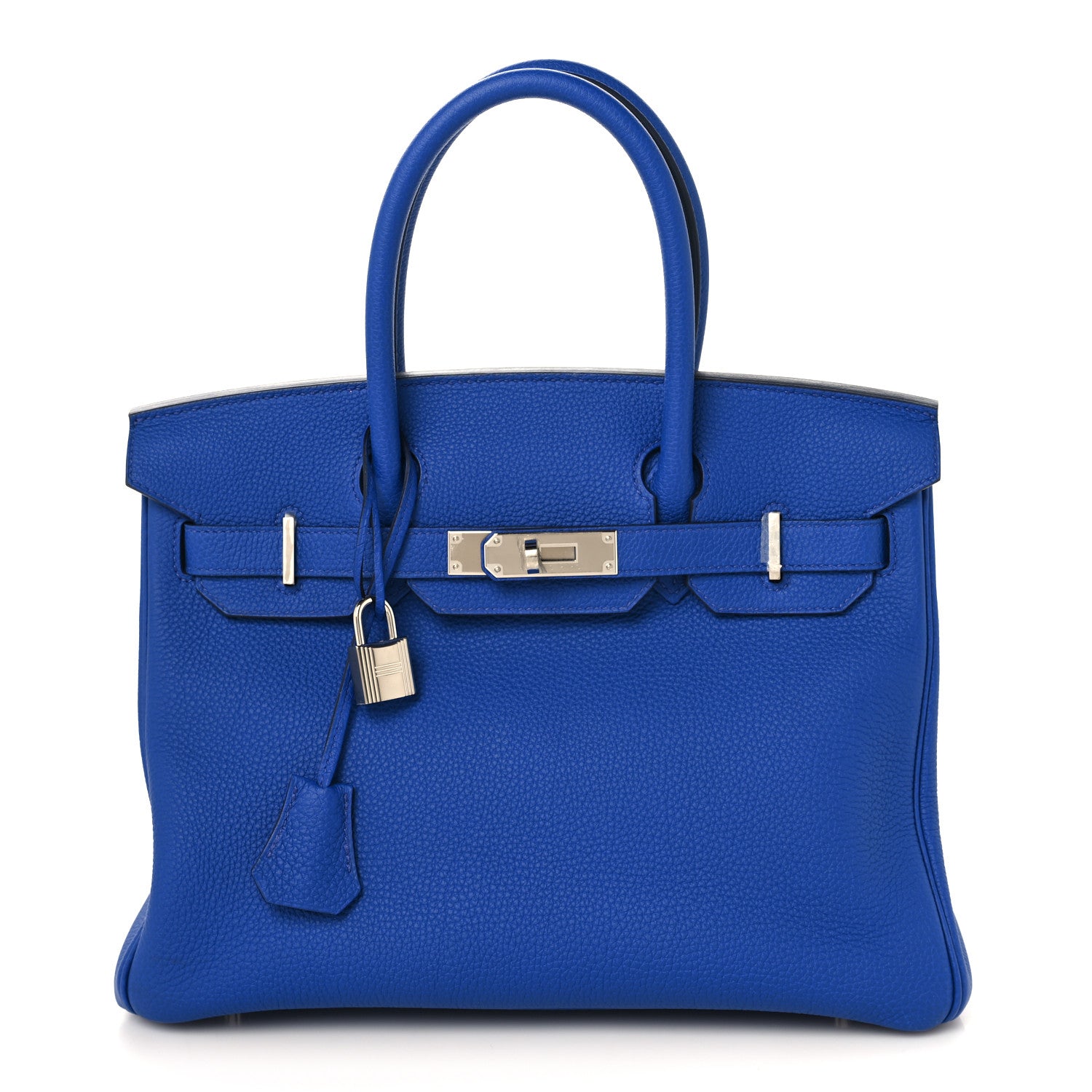 Hermes Togo Birkin 30 Bleu Royal 1 of 12
