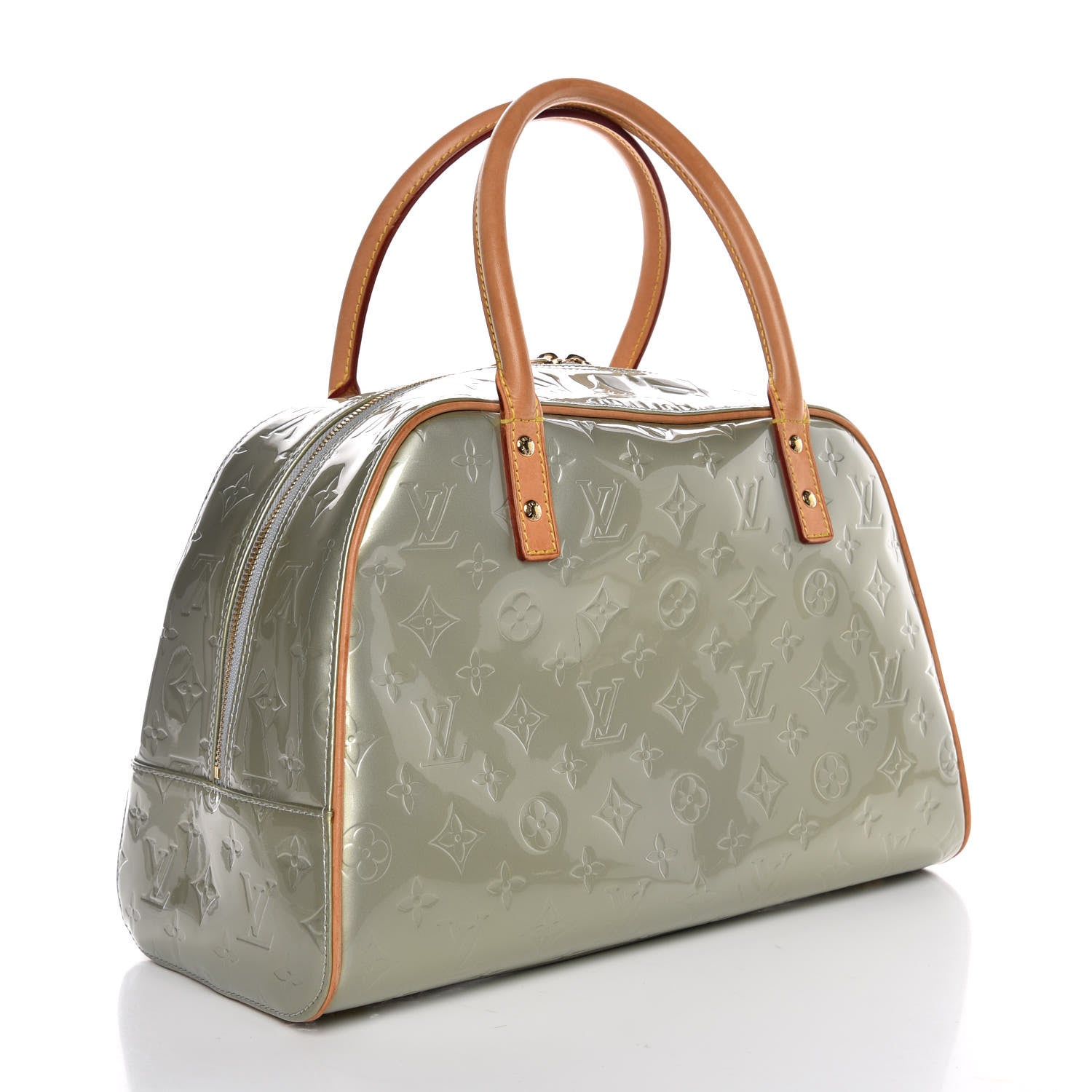 Louis Vuitton Vernis Tompkins Square Silver 3 of 7