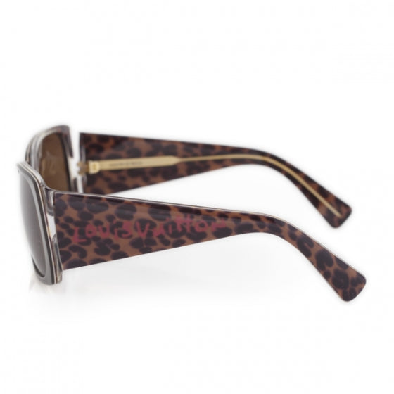 Leopard Marquise Sunglasses