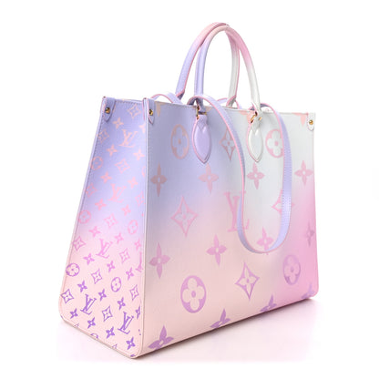 Louis Vuitton Monogram Giant Spring In The City Onthego GM Sunrise Pastel 3 of 9