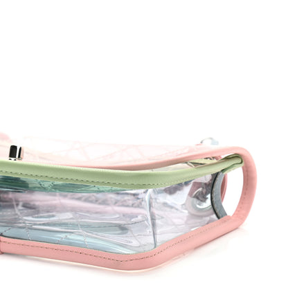 Chanel Lambskin PVC Quilted Mini Coco Splash Flap Blue Green 10 of 10