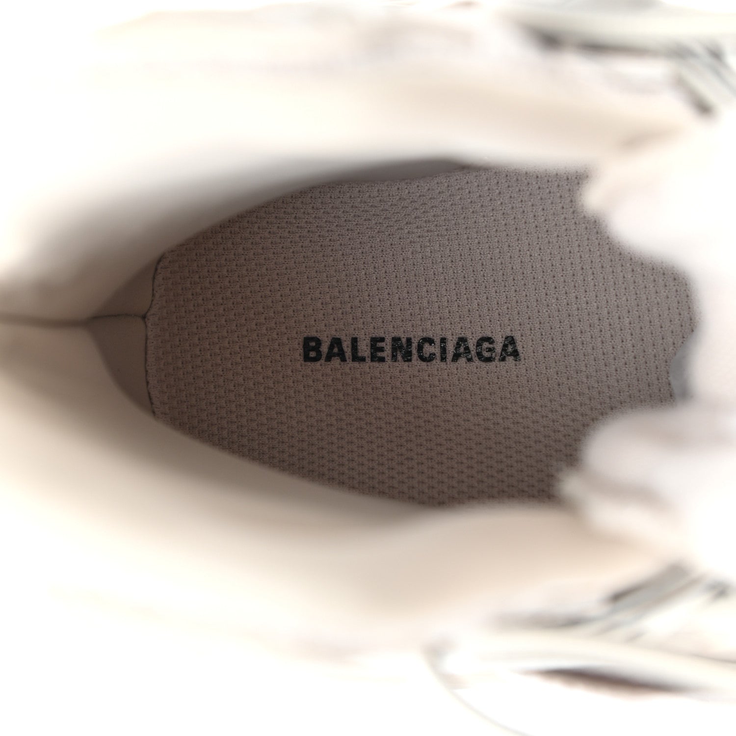 Balenciaga Mesh Nylon Womens Track Hike Sneakers 40 Full Beige 7 of 8