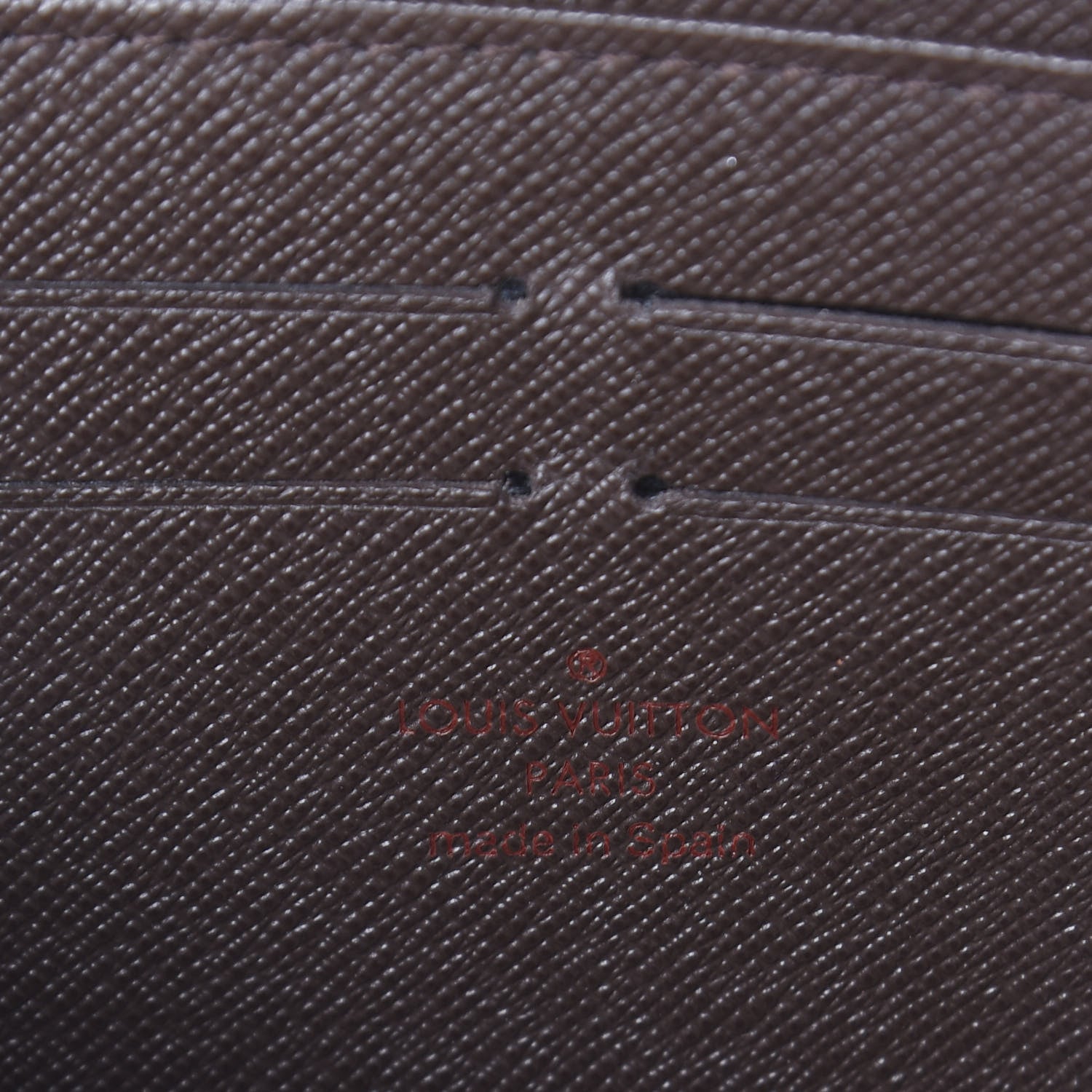 Louis Vuitton Damier Ebene Zippy Wallet 6 of 6