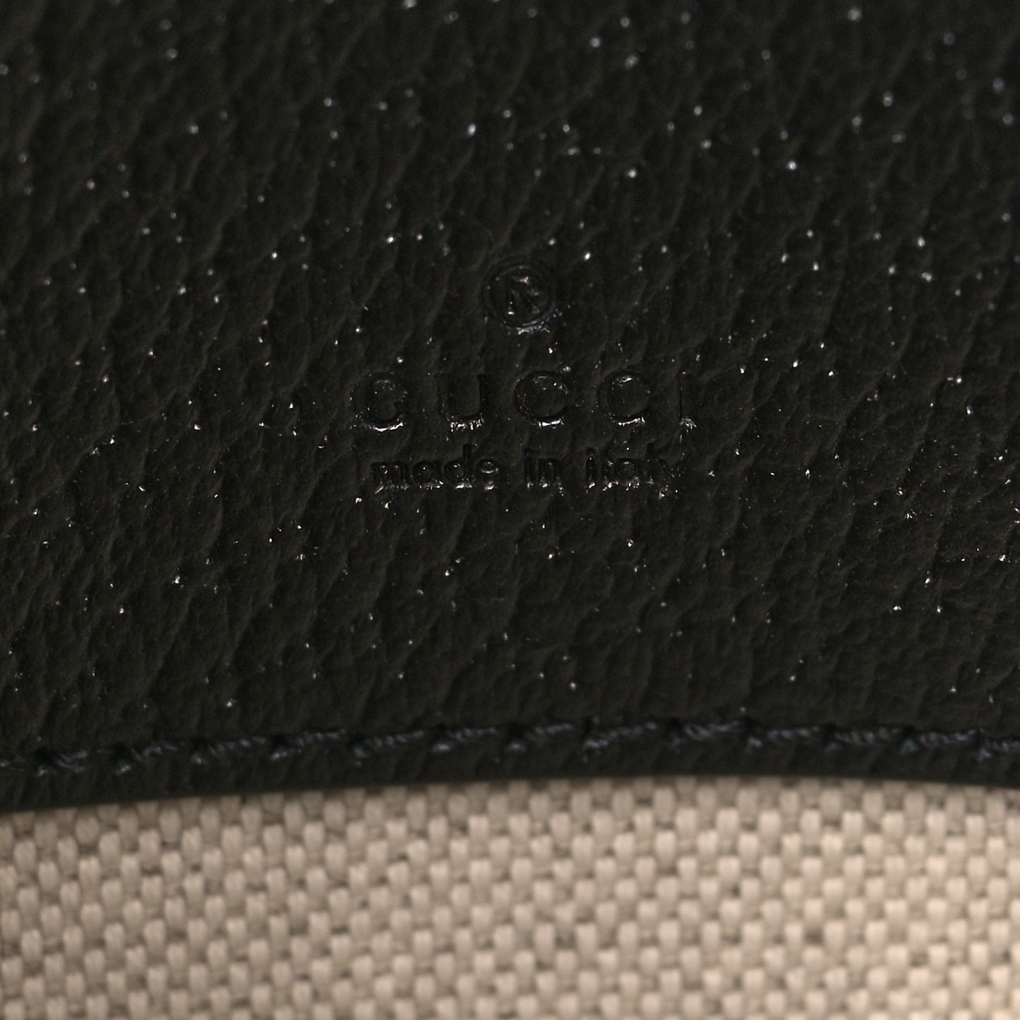 Jacquard Black Denim GG Monogram Textured Dollar Calfskin Mini Jackie 1961 Hobo Black Ivory