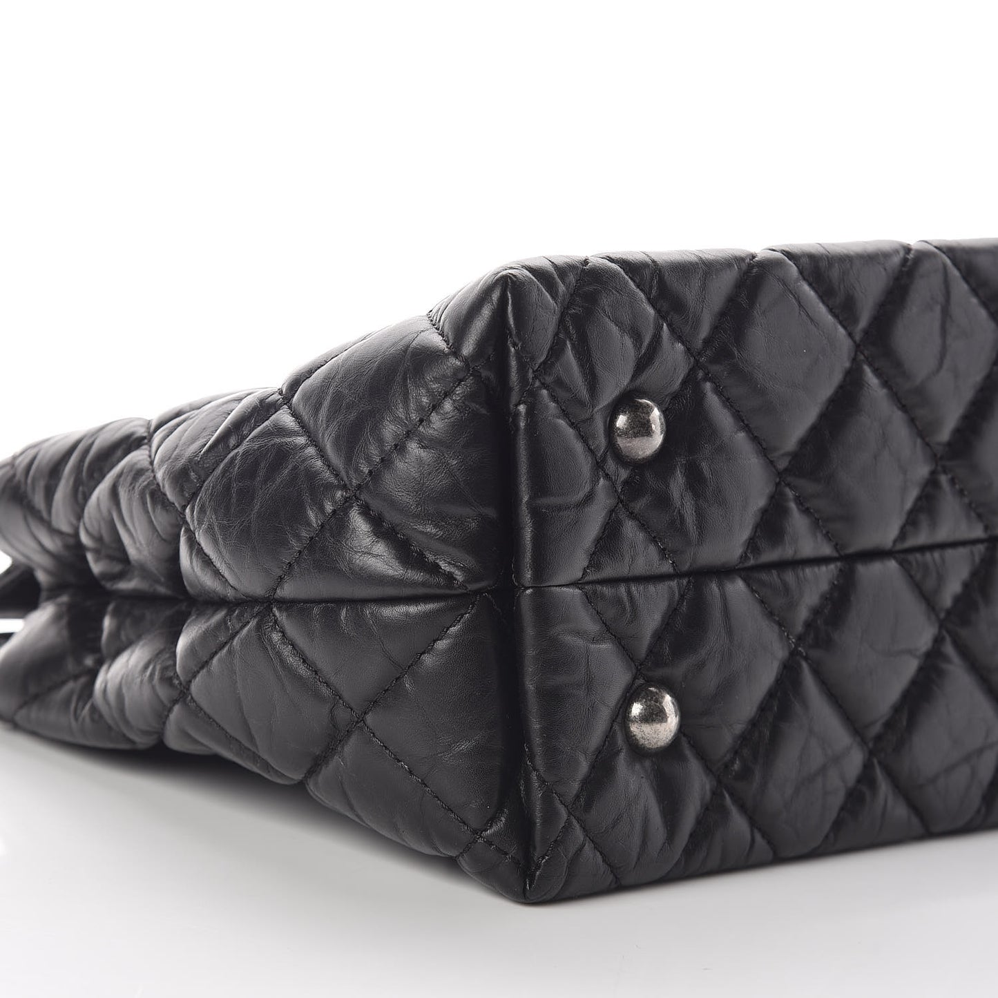 Aged Calfskin Reissue 2.55 Tote Black
