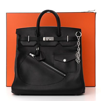 Hermes Veau Volupto Rock HAC Birkin 40 Black 12 of 12