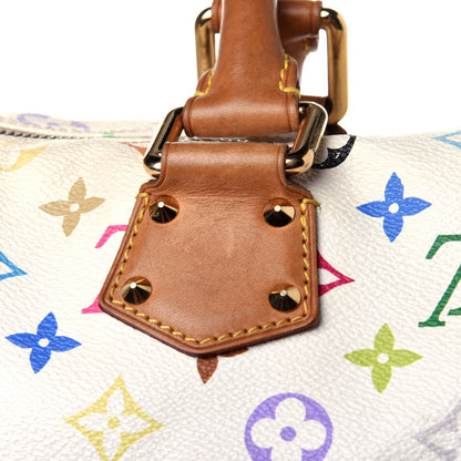 Louis Vuitton Monogram Multicolor Speedy 30 White 12 of 13