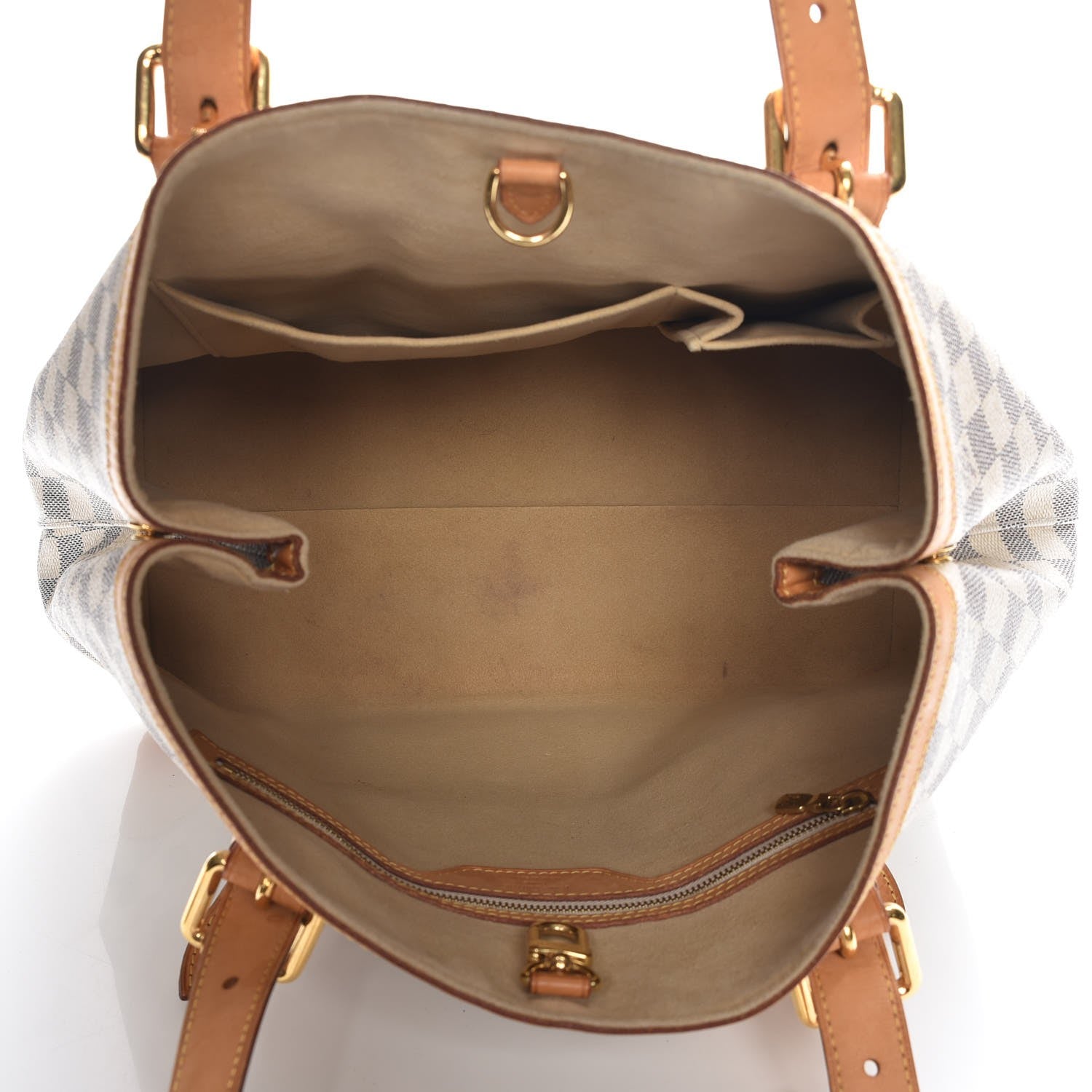 Louis Vuitton Damier Azur Hampstead MM 5 of 11
