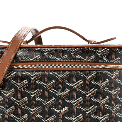 Goyard Goyardine Muse Vanity Case Black Gold 9 of 16