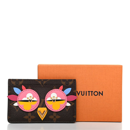 Louis Vuitton Monogram Lovely Birds Card Holder 8 of 8
