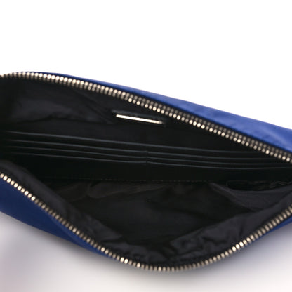 Prada Tessuto Nylon Saffiano Wristlet Bluette 5 of 7