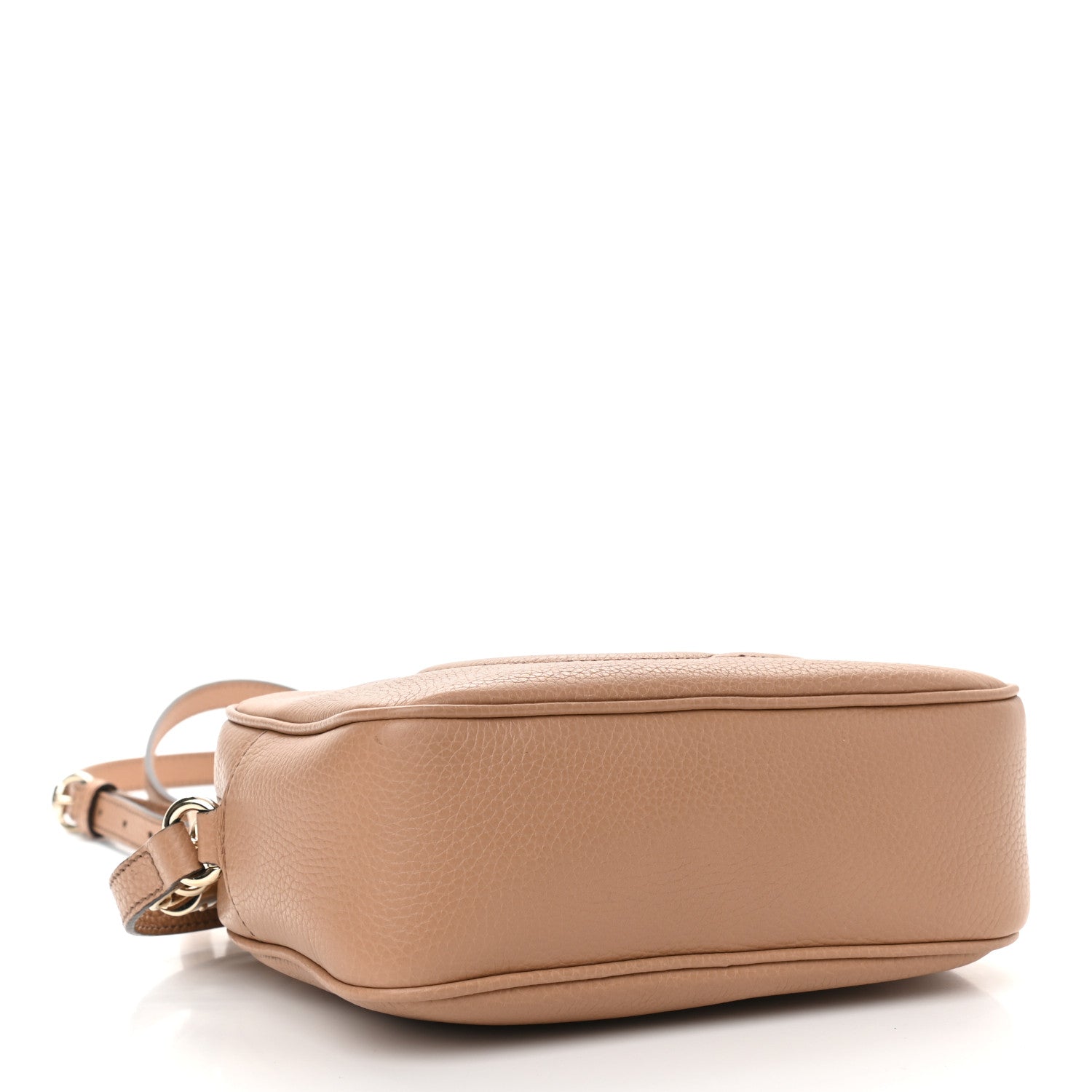 Gucci Pebbled Calfskin Small Soho Disco Bag Camelia 4 of 9