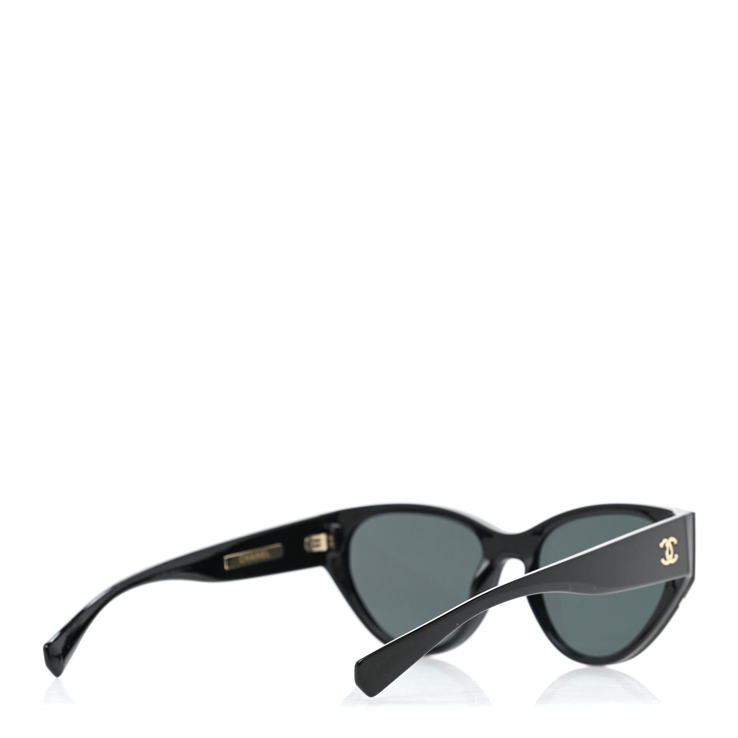 Acetate Cat Eye Sunglasses 6054 Black