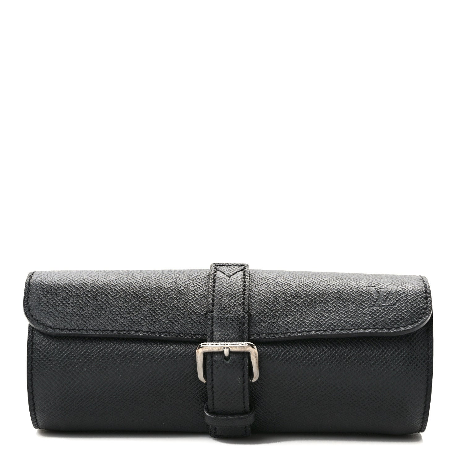 Louis Vuitton Taiga 3 Watch Travel Case Ardoise 1 of 7