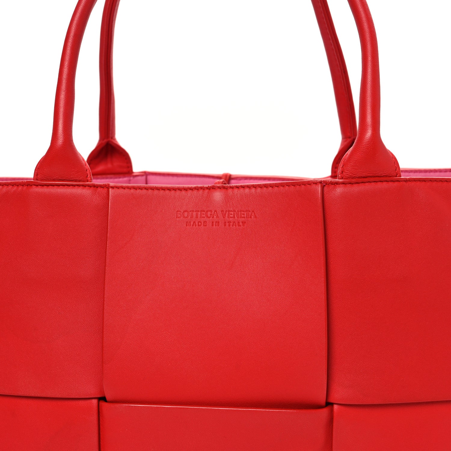 Bottega Veneta Nappa Maxi Intrecciato Arco Tote Firework 8 of 11