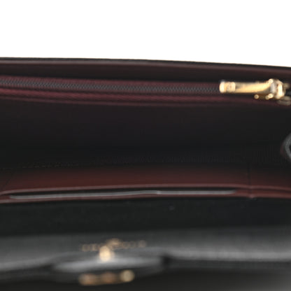 Chanel Caviar Quilted Medium Gusset Flap Wallet Black 5 of 9