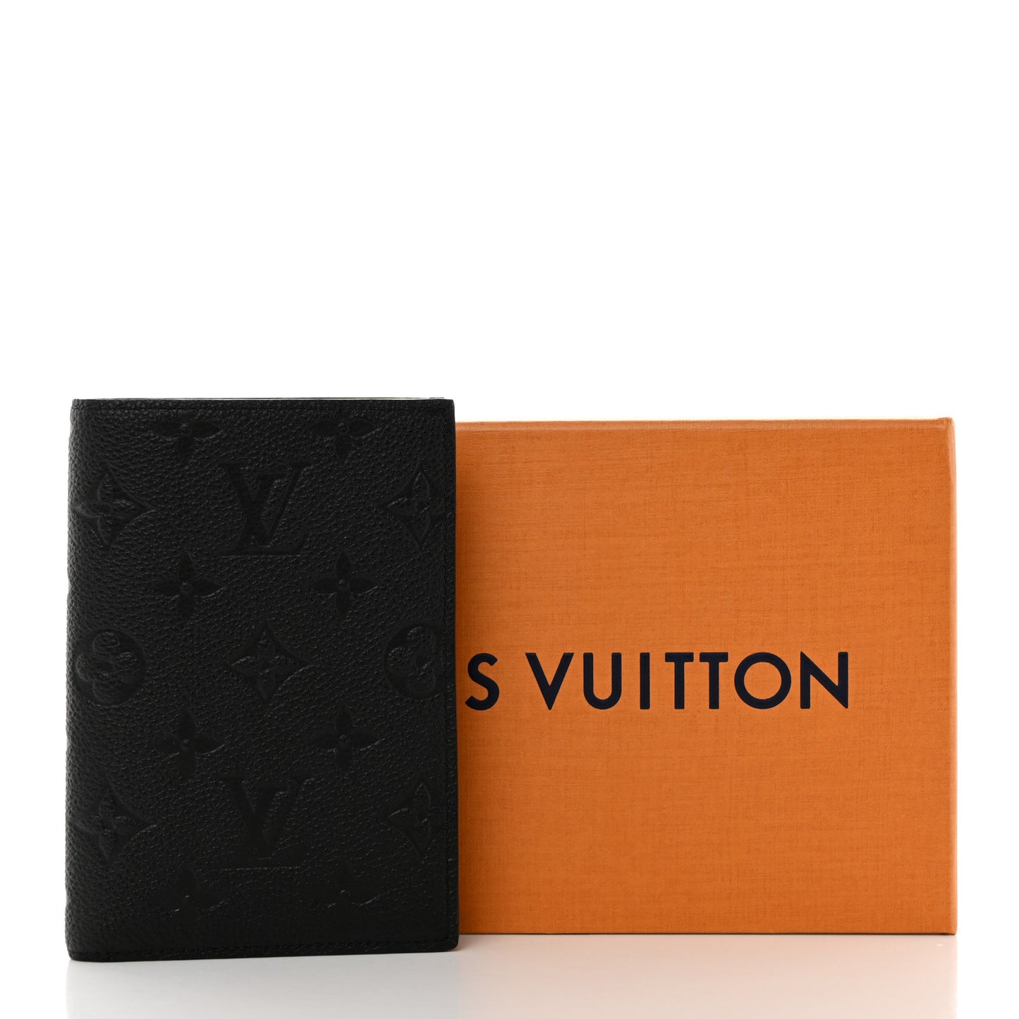 Empreinte Monogram Passport Cover Black