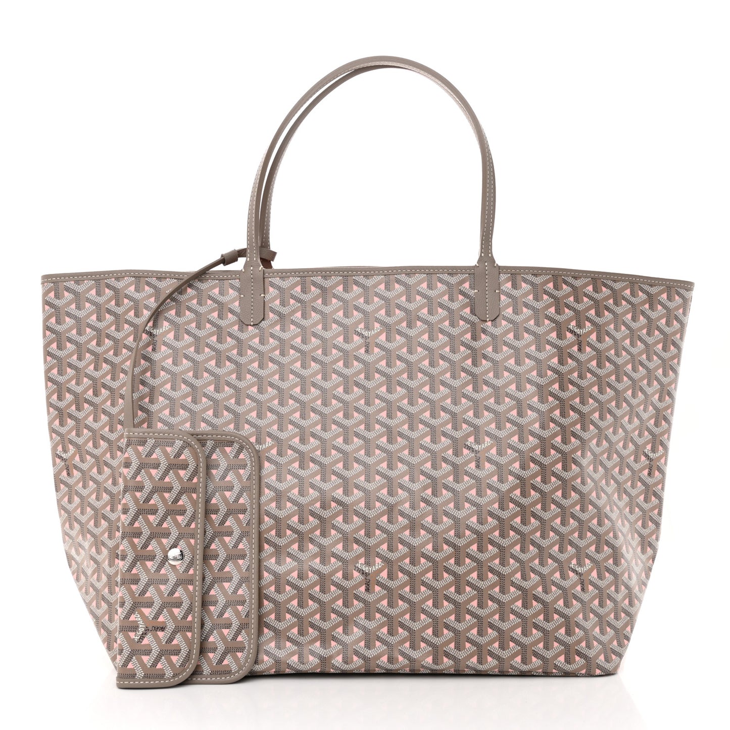 Goyardine Saint Louis Claire Voie GM Grege Powder Pink