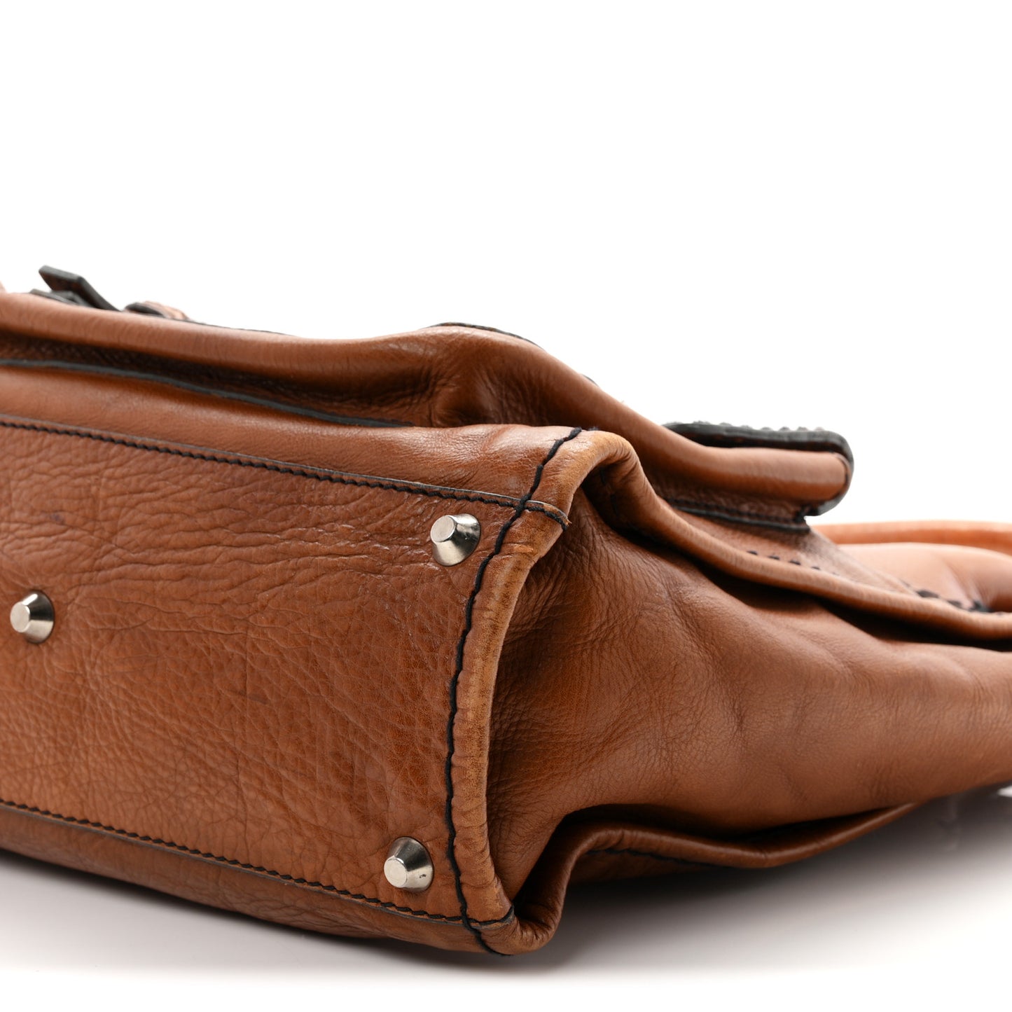 Calfskin Edith Tote Muscade
