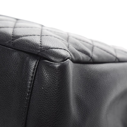 Chanel Caviar Quilted Grand Shopping Tote GST Black 10 of 17