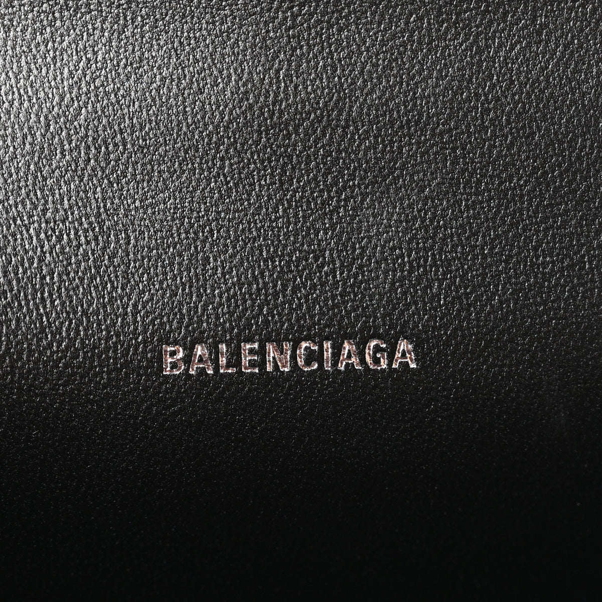 Balenciaga Grained Calfskin Hourglass Top Handle Bag XS Black 6 of 10