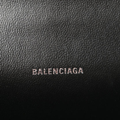 Balenciaga Grained Calfskin Hourglass Top Handle Bag XS Black 6 of 10