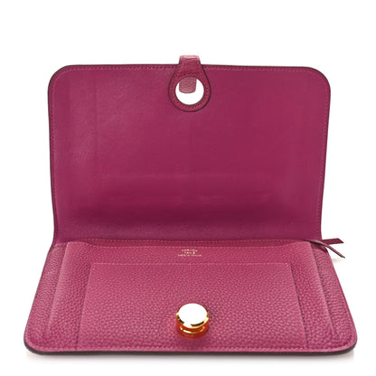 Hermes Togo Dogon Duo Wallet Tosca 6 of 9