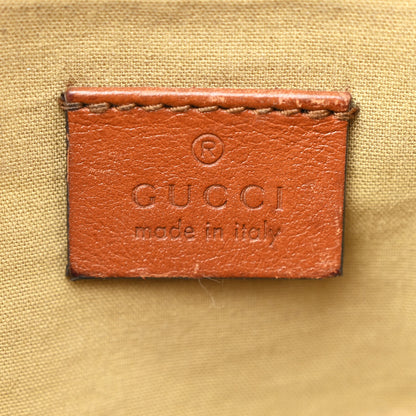 Gucci Vintage Canvas Web Belt Bag Sand Cuir 6 of 10