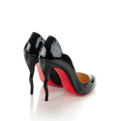 Christian Louboutin Patent Wawy Dolly 120 Pumps 37 Black 4 of 7