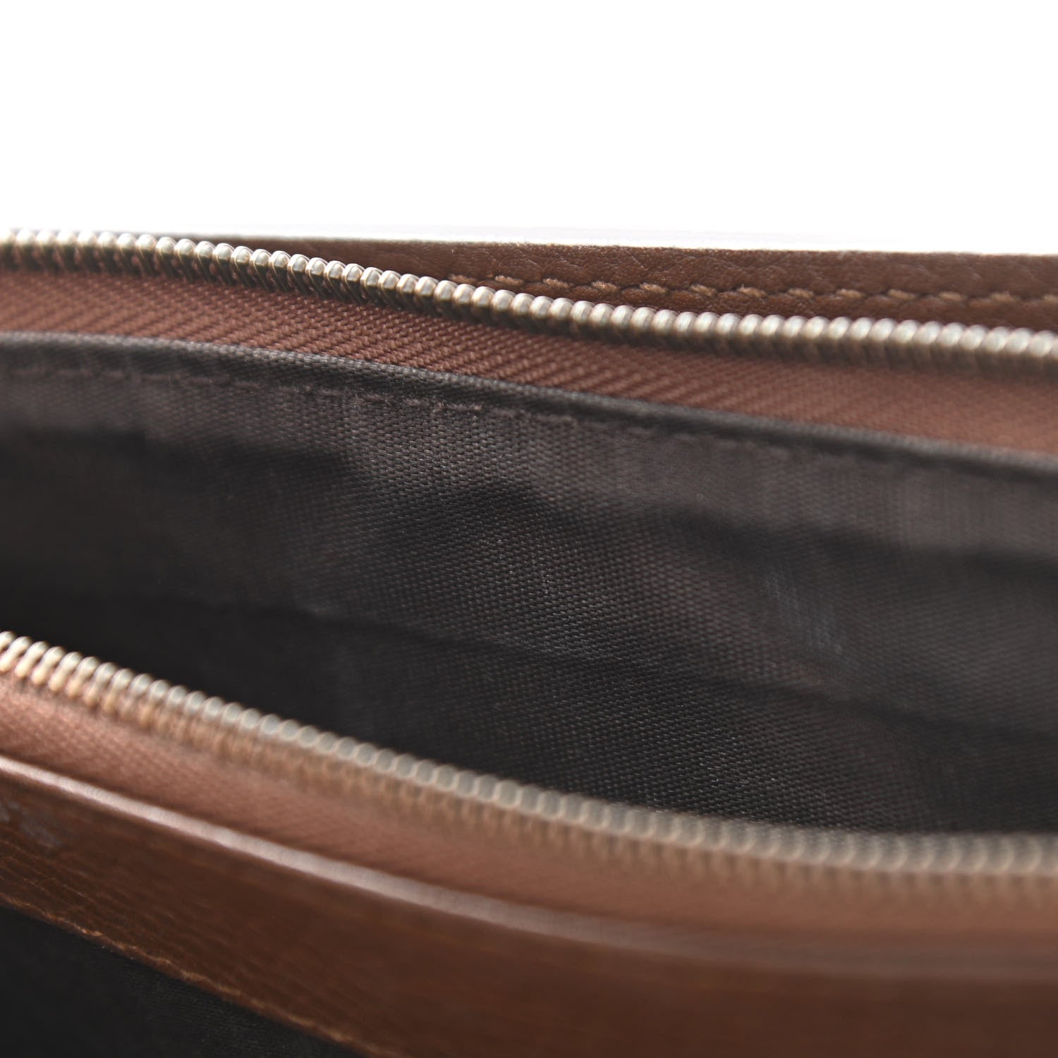 Gucci Cellarius Calfskin GG Marmont Chain Wallet Nut Brown 13 of 13