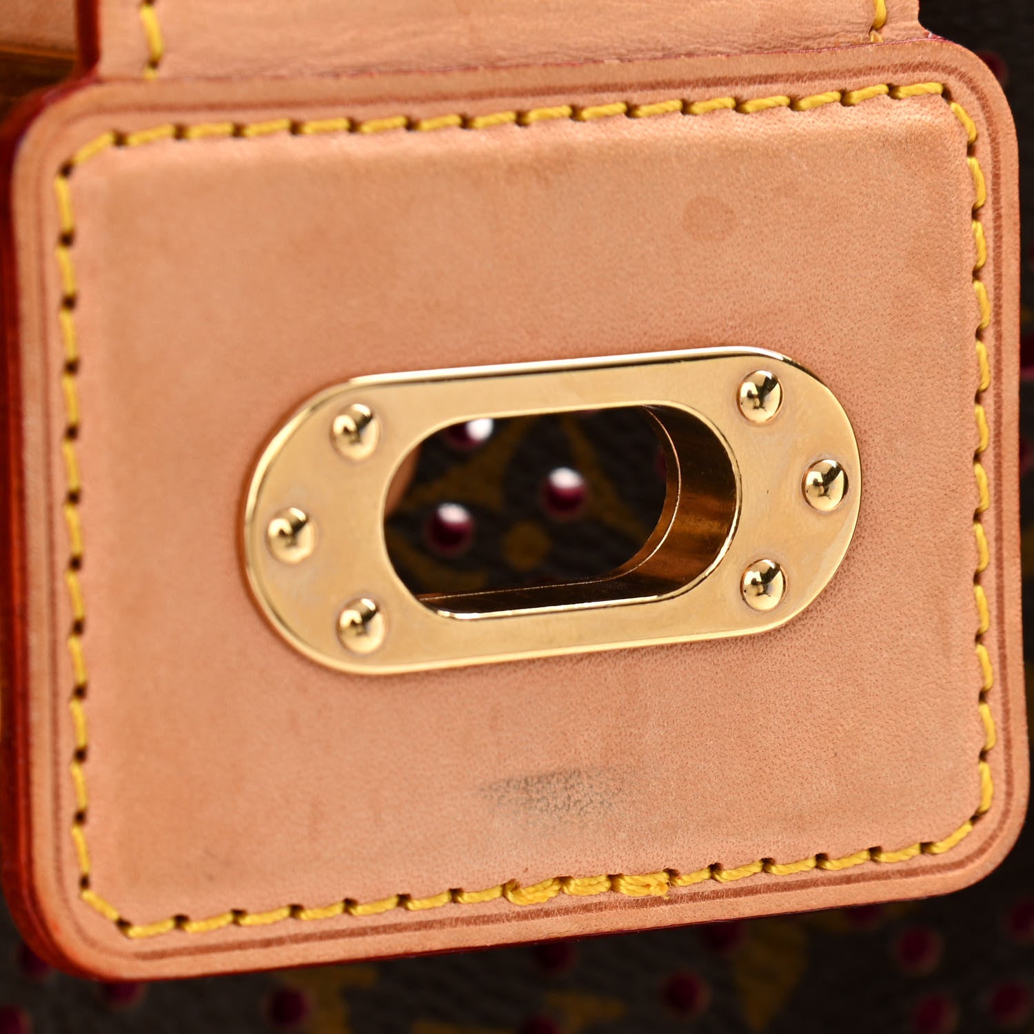 Louis Vuitton Monogram Perforated Musette Fuchsia 13 of 14