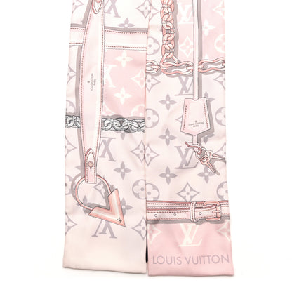 Louis Vuitton Silk Monogram Confidential Bandeau Light Pink 3 of 6
