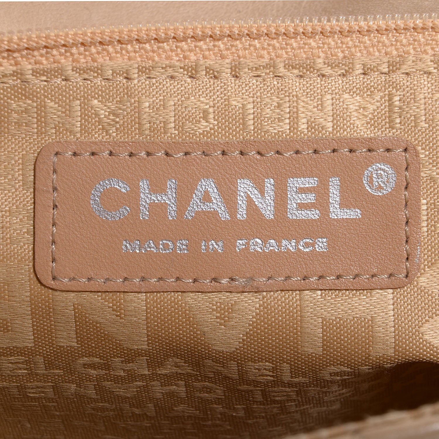 Chanel Lambskin Quilted Small Flap Beige 8 of 8