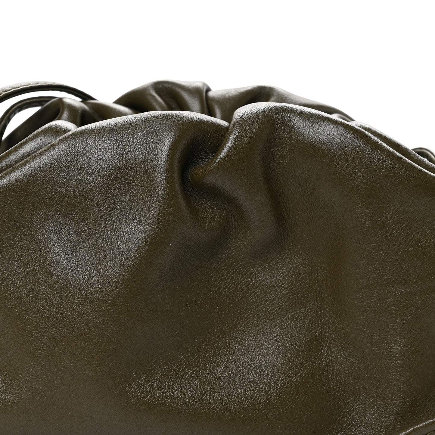 Butter Calfskin The Mini Pouch Kaki Fondente