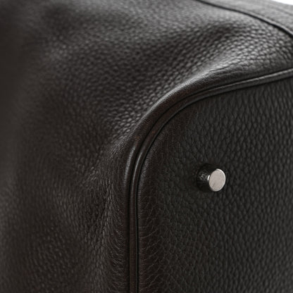 Hermes Taurillon Clemence Picotin Lock TGM Chocolate 8 of 10