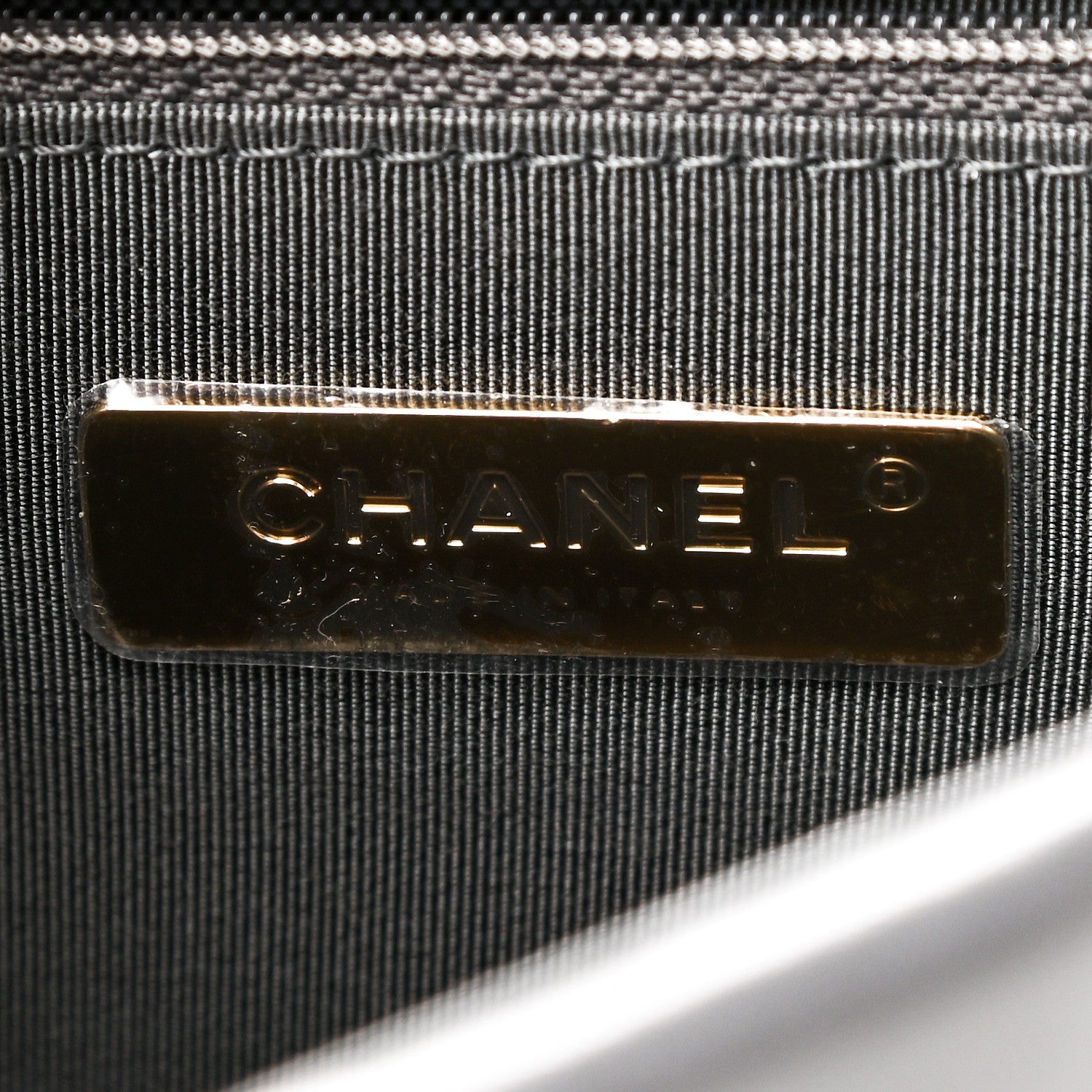 Chanel Lambskin Quilted Medium Chanel 19 Flap Dark Grey 6 of 9