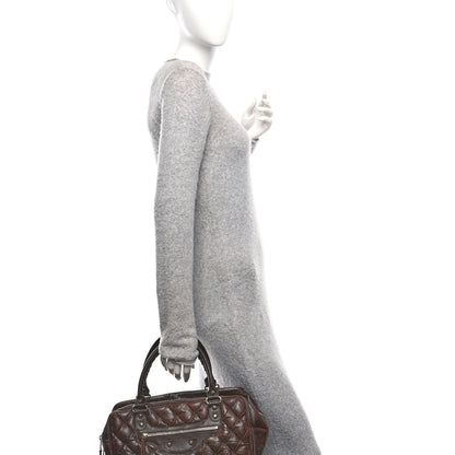Balenciaga Chevre Quilted Matelasse MM Sienna 2 of 10