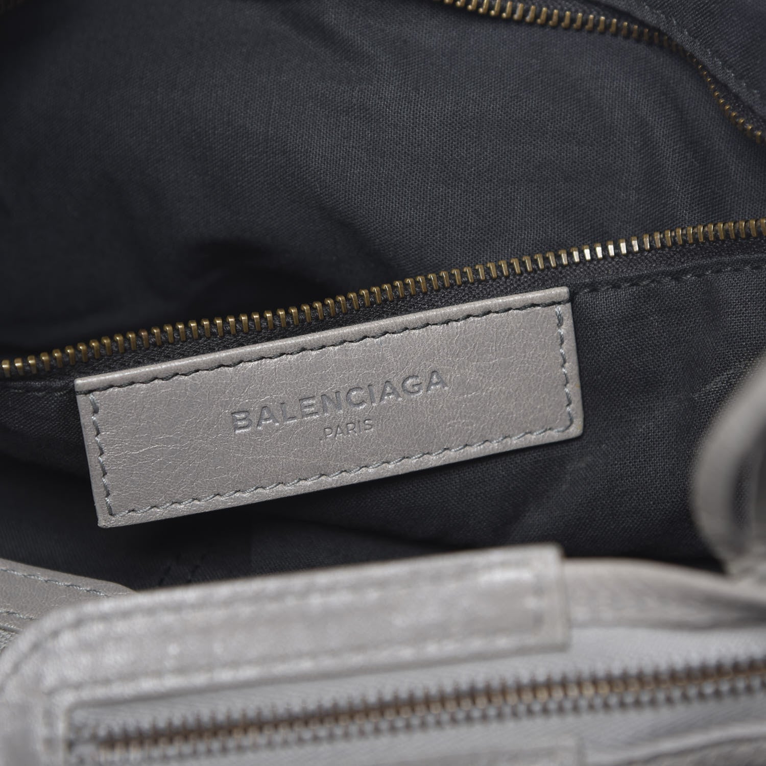 Balenciaga Agneau Classic Hardware Velo Gris Pyrite 6 of 10