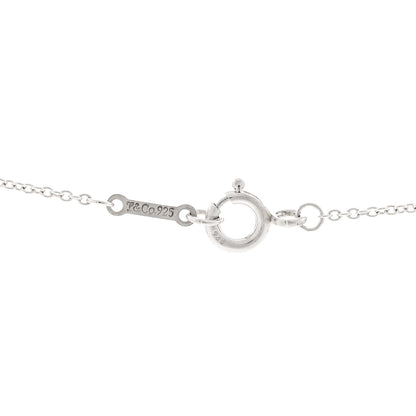 Tiffany Sterling Silver Paloma Picasso Loving Heart Pendant Necklace 5 of 6