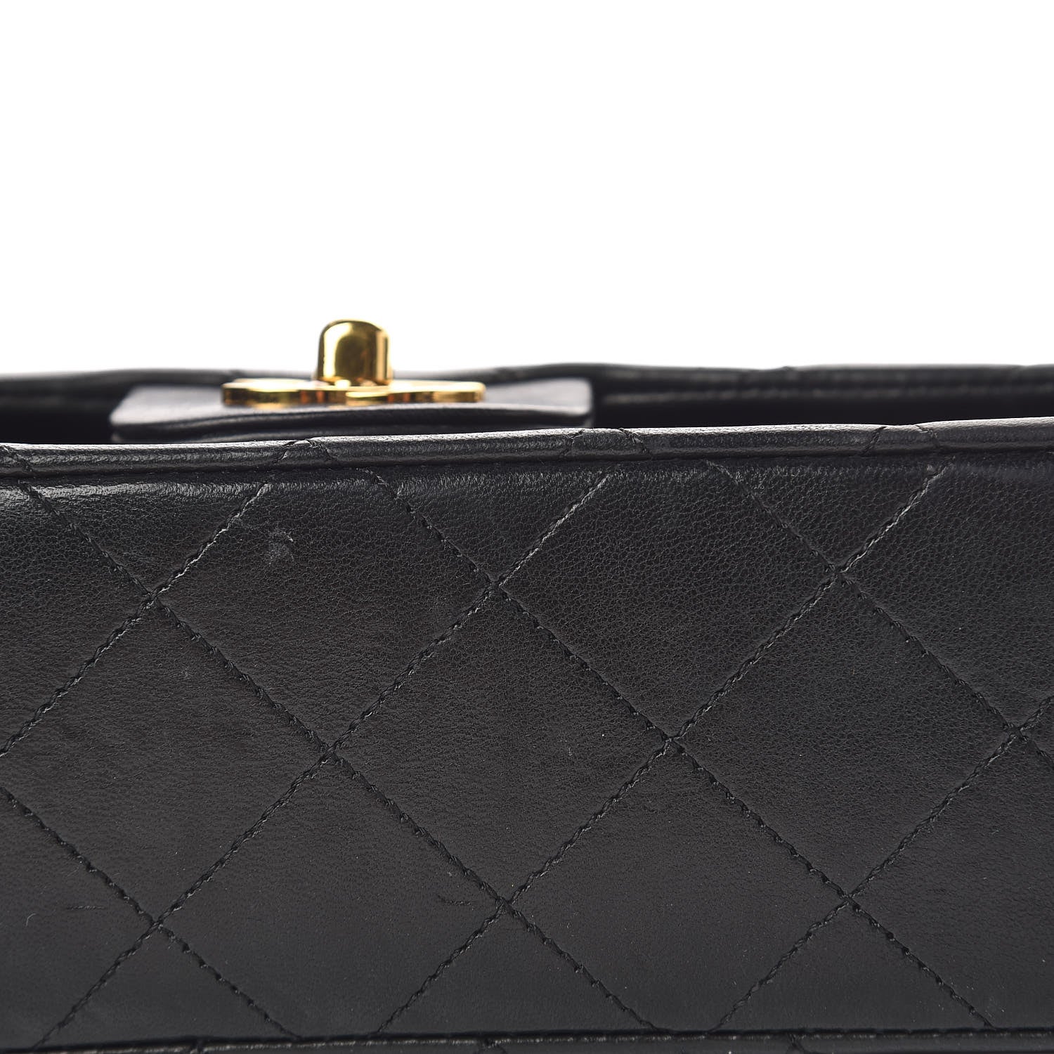 Chanel Lambskin Quilted Small Double Flap Black 17 of 17