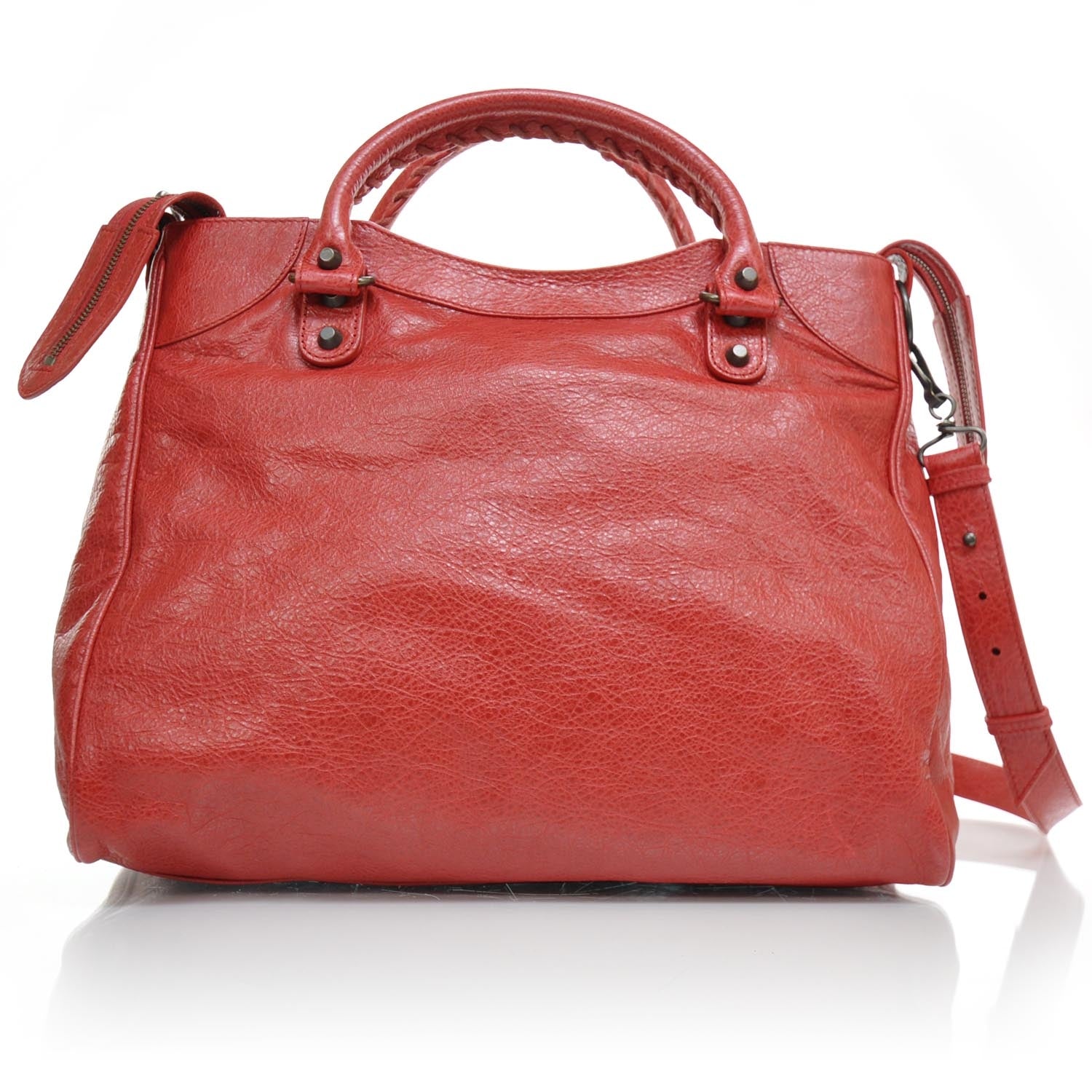 Balenciaga Agneau Classic Hardware Velo Coquelicot 3 of 12