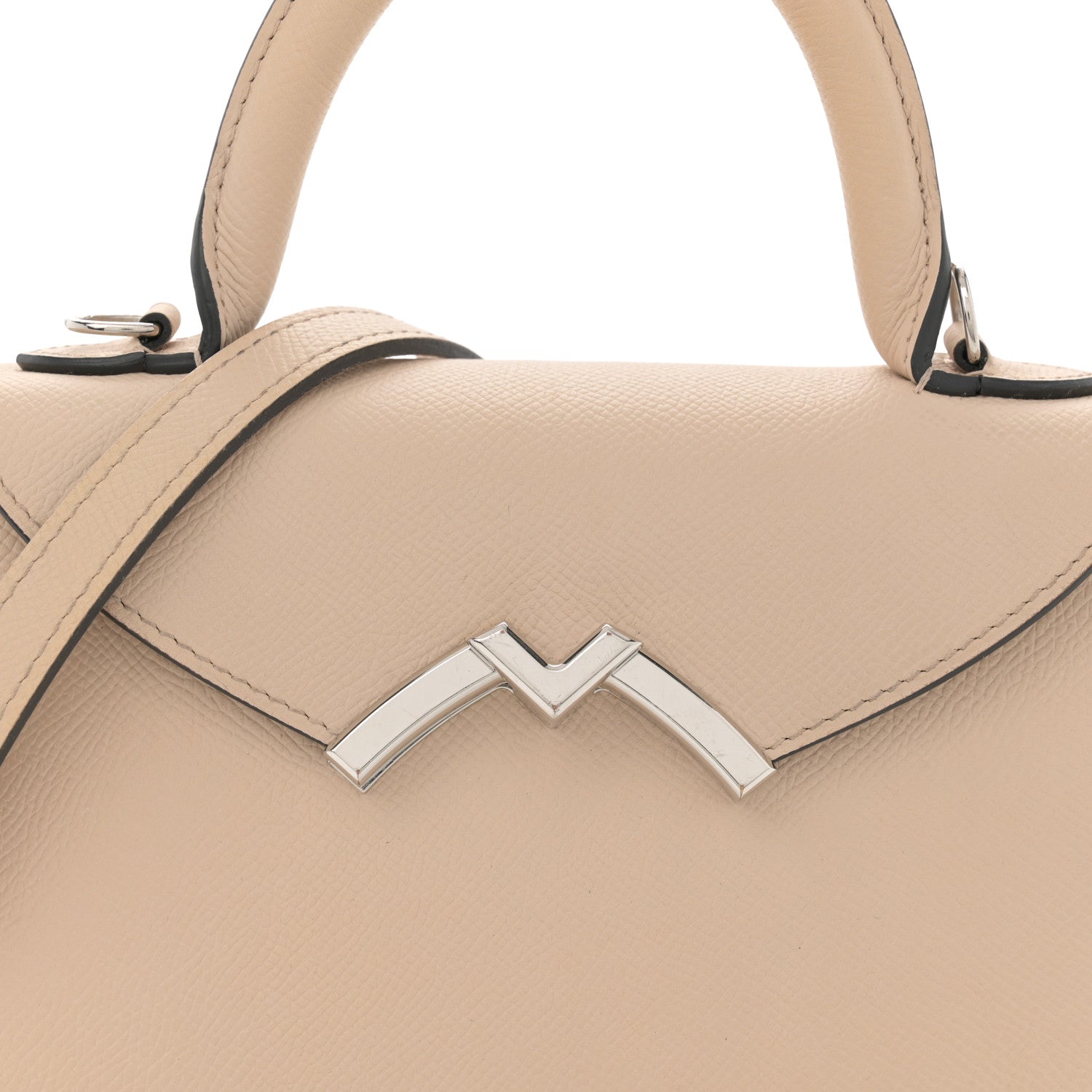 Moynat Carat Calfskin Gabrielle BB Powder 7 of 11