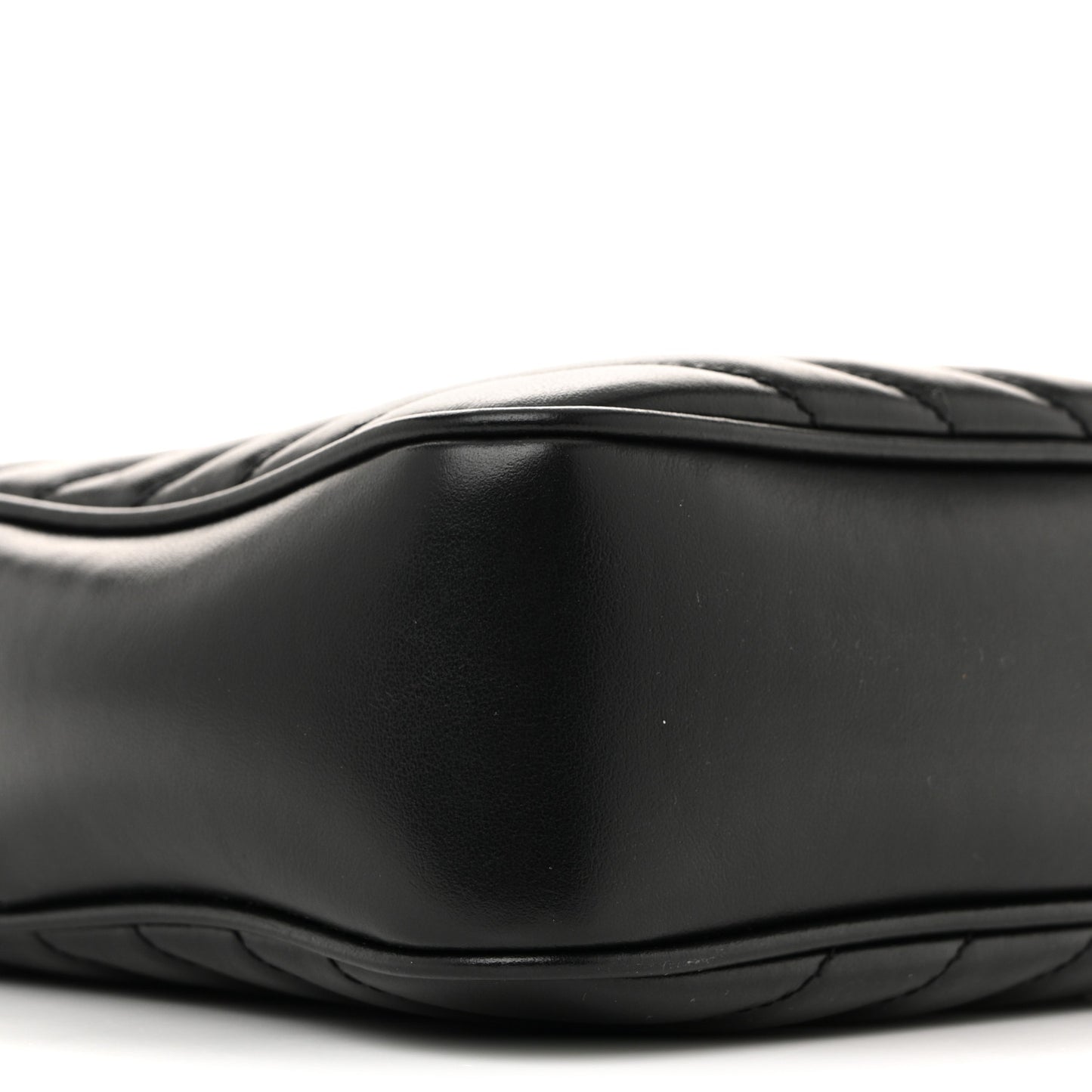 Calfskin Matelasse Monogram Lou Camera Bag Black